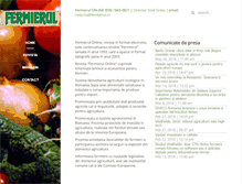 Tablet Screenshot of fermierul.ro